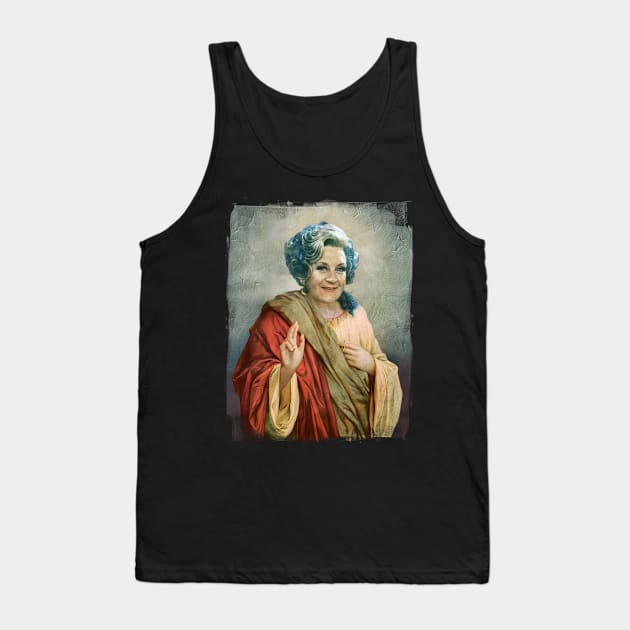 Holly Mrs Slocombe Tank Top by PONGEISM STRIPEYE